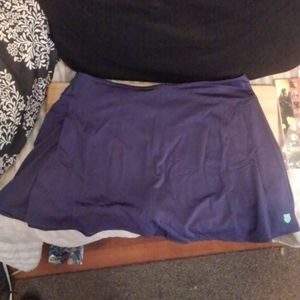 KSWISS tennis skirt, size L NWOT